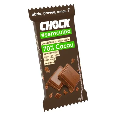 Chocolate Chock 70% Cacau #Semculpa 18g