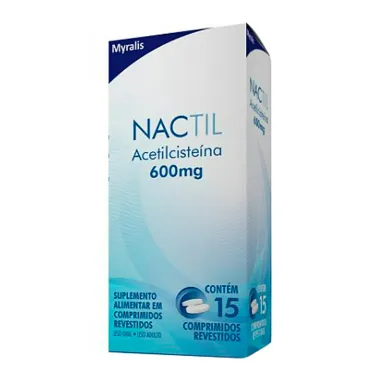 Nactil 600mg com 15 Comprimidos Revestidos