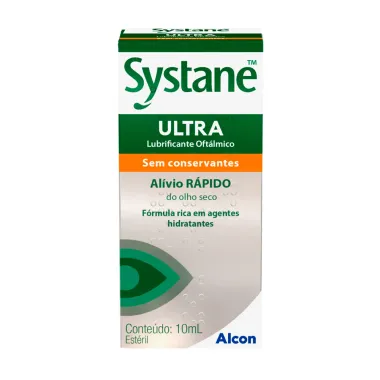 Systane ULTRA Sem Conservantes Lubrificante Oftálmico com 10ml
