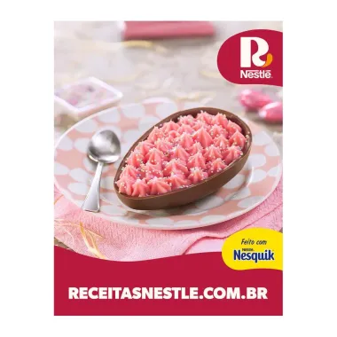 Achocolatado em P&oacute; Nesquik Morango 200g