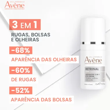 Retrinal Eyes Avène Creme para o Contorno dos Olhos 15ml