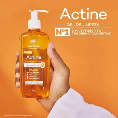 Kit Actine Darrow Gel de Limpeza 140g e Ganhe Gel de Limpeza 40g
