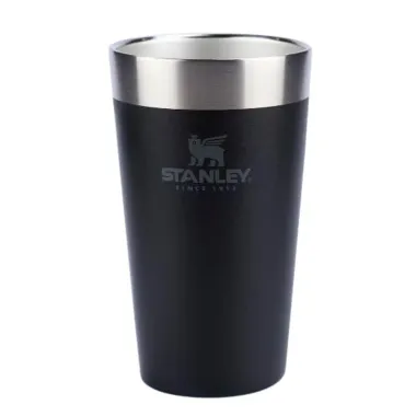 Copo Térmico Stanley Matte Black Preto 473ml