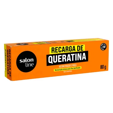 Recarga de Queratina Salon Line Reconstru&ccedil;&atilde;o e For&ccedil;a 80g