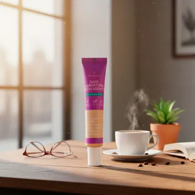 Base Líquida Miamake Cobertura Inteligente Cor 4 Bege Claro 30g