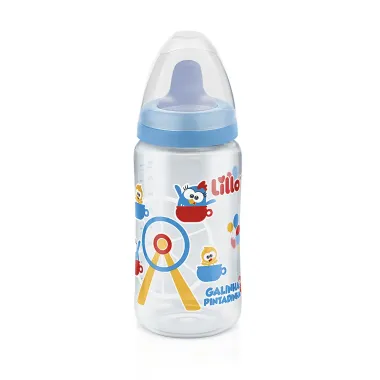 Copo Lillo Galinha Pintadinha Mini Bebedor Macio 12+ Meses 300ml