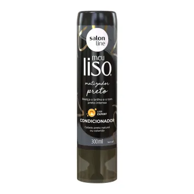 Condicionador Salon Line Meu Liso Matizador Preto 300ml