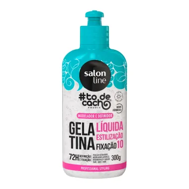 Gelatina L&iacute;quida Salon Line #To de Cacho Estiliza&ccedil;&atilde;o 300ml