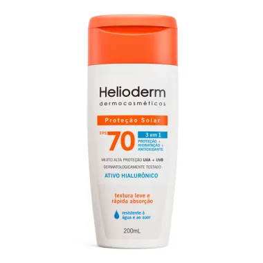 Protetor Solar Corporal Helioderm FPS 70 3 em 1 200ml