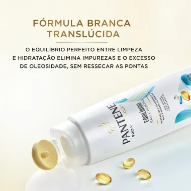 Shampoo Pantene Pro-V Miracles Equilíbrio Raiz e Pontas Cabelos Mistos e Pontas Ressecadas 300ml