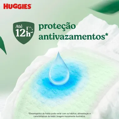 Fralda Roupinha Huggies Natural Care Tamanho G Pacote Mega 24 Unidades Descartáveis