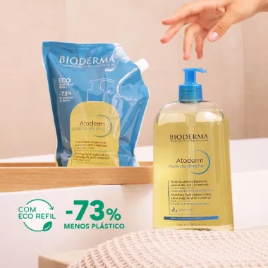 Óleo de Banho Bioderma Atoderm Higiene Hidratante Diária 1L