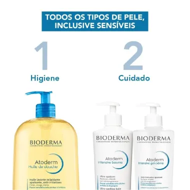 Óleo de Banho Bioderma Atoderm Higiene Hidratante Diária 1L