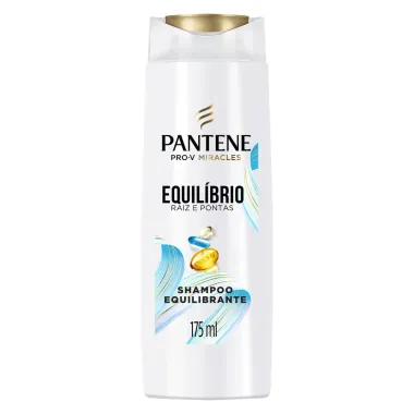 Shampoo Pantene Pro-V Miracles Equilíbrio Raiz e Pontas Cabelos Mistos e Pontas Ressecadas 175ml