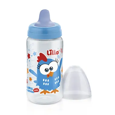 Kit Copo Lillo Galinha Pintadinha Mini Bebedor Macio