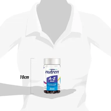 Suplemento Alimentar Nutren Multivitam&iacute;nico A-Z 60 C&aacute;psulas