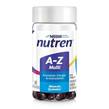 Suplemento Alimentar Nutren Multivitam&iacute;nico A-Z 60 C&aacute;psulas
