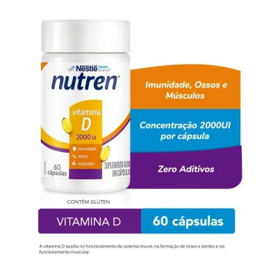 Suplemento Alimentar Nutren Vitamina D 2.000UI 60 cápsulas_2