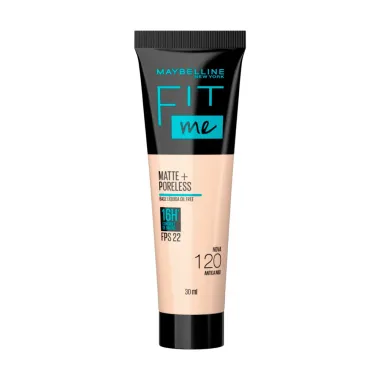 Base Líquida Maybelline NY Fit Me Matte FPS 22 Cor 120 30ml