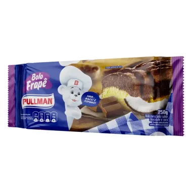 Bolo Frapê Pullman Sabor Chocolate e Coco 250g