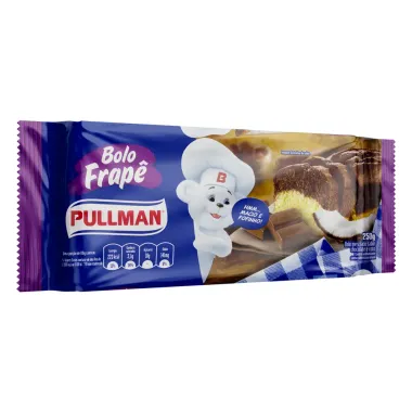 Bolo Frapê Pullman Sabor Chocolate e Coco 250g