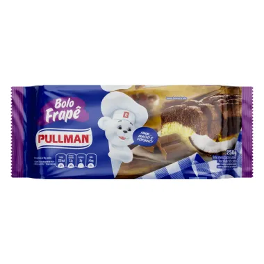 Bolo Frapê Pullman Sabor Chocolate e Coco 250g