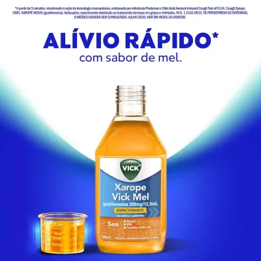 Vick Mel Xarope com 100ml