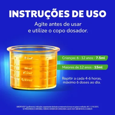 Vick Mel Xarope com 100ml