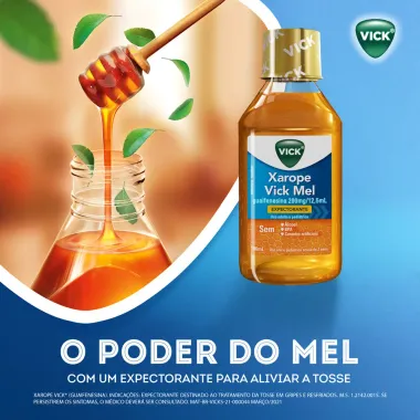 Vick Mel Xarope com 100ml