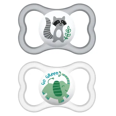 Chupeta Mam Air Neutra 6+ Meses Desenhos e Cores Sortidas 2 Unidades