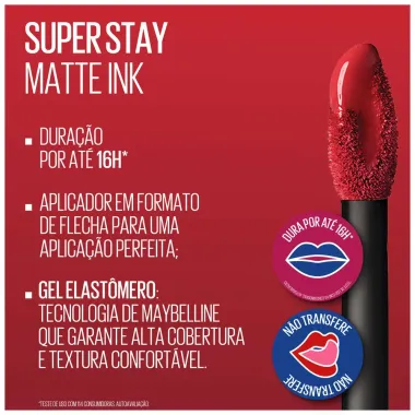 Batom Líquido Longa Duração Maybelline SuperStay - 2