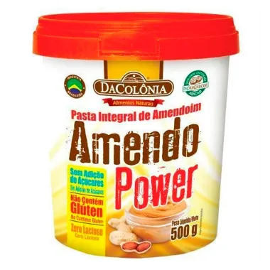 Pasta de Amendoim DaCol&ocirc;nia Amendo Power 500g