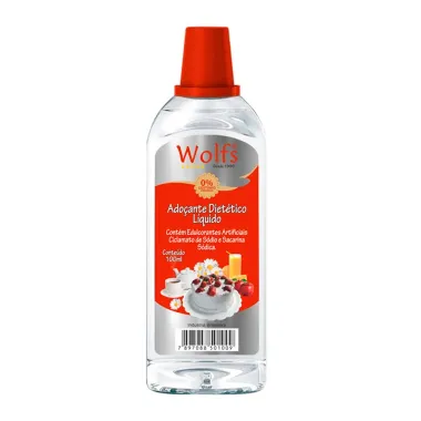 Adoçante Wolfs Ciclamato e Sacarina 100ml