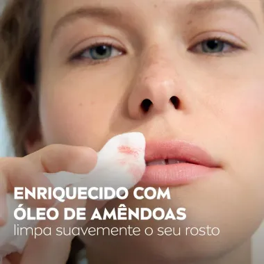 Lenço de Limpeza Nivea Demaquilante Ação Hidratante 3 em 1 25 Unidades