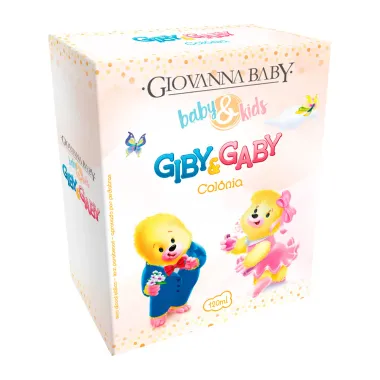 Colônia Baby & Kids Giby & Gaby Giovanna Baby 120ml