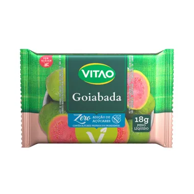 Goiabada Vitao Zero Açúcar 18g