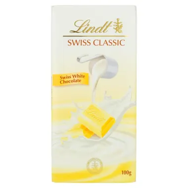Chocolate Lindt Swiss Classic Branco com 100g