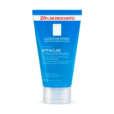 Effaclar Concentrado La Roche Posay Gel de Limpeza Profunda 150g com 20% de Desconto