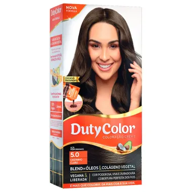 Tintura Creme DutyColor Castanho Claro 5.0