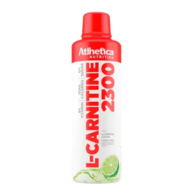 L-Carnitine 2300 Atlhetica Nutrition Sabor Limão com 480ml