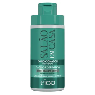 Condicionador Eico Cosméticos Salão em Casa Cachos Definidos 450ml