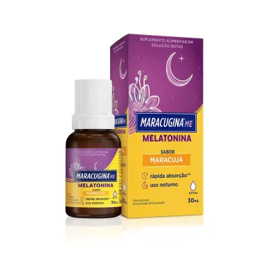 Maracugina Me Melatonina Sabor Maracujá 30ml