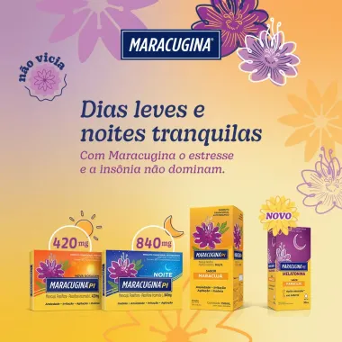 Maracugina Me Melatonina Sabor Maracujá 30ml