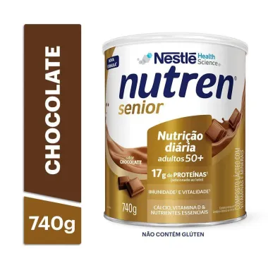 Nutren Senior Complemento Alimentar Chocolate 740g