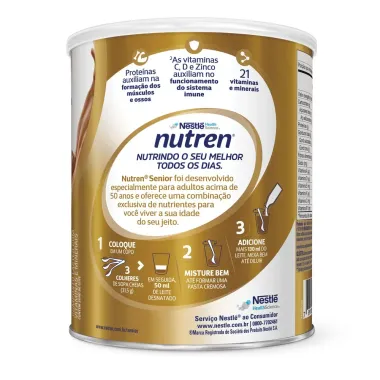 Nutren Senior Complemento Alimentar Chocolate 740g