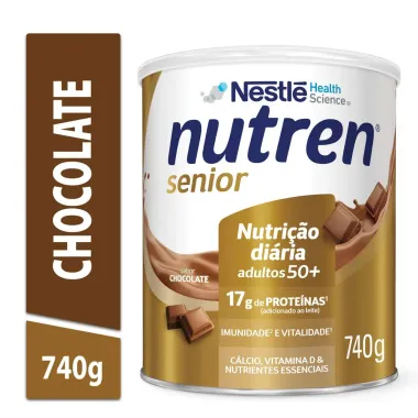 Complemento Alimentar Nutren Senior Chocolate 740g