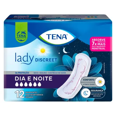 Tena Lady Discreet Dia e Noite Frente