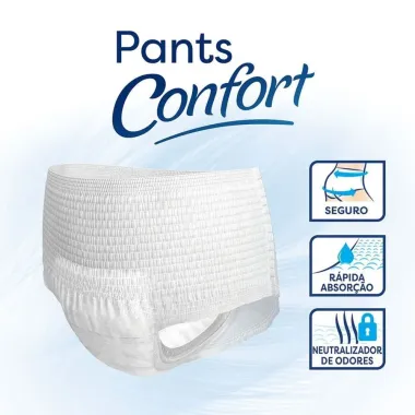 Roupa Íntima Tena Pants Confort P/M 32 unidades Embalagem Econômica