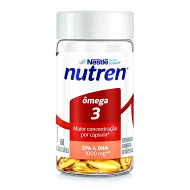 Suplemento Alimentar Nutren Ômega 3 1000mg com 60 Cápsulas