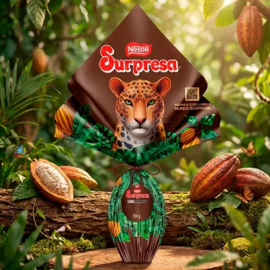 Ovo de P&aacute;scoa Nestl&eacute; Surpresa 204g